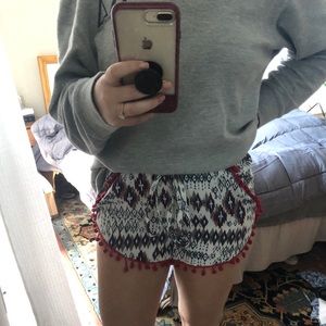 Cute patterned shorts